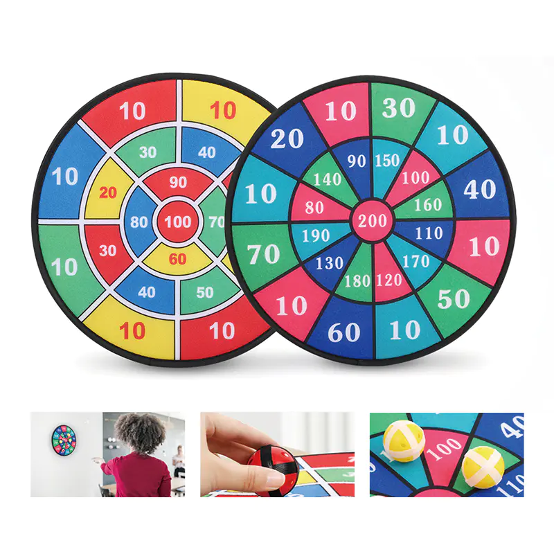 Baili Stoff-Dartboard-Set für Kinder und Familien im Innenbereich