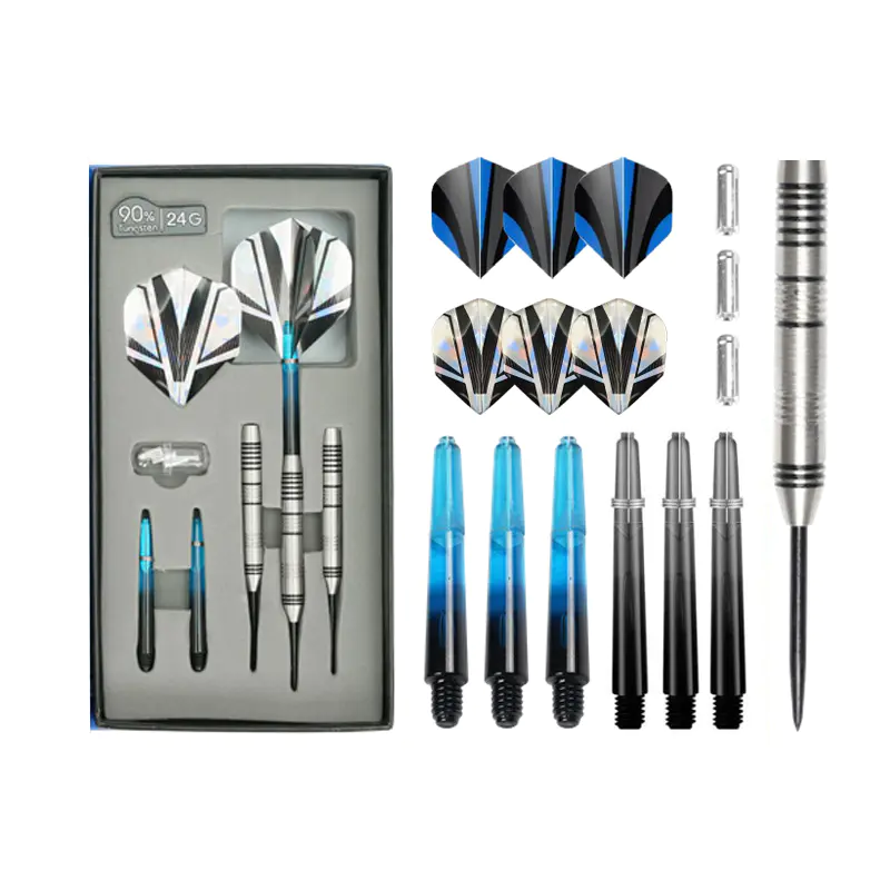 BL-1231 24 g Pfeilset aus Wolframstahl mit Spitze