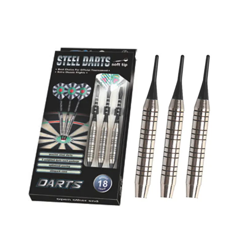 BL-3501 Professionelle 18 g Soft Tip Darts mit schwarzem Ringgriff