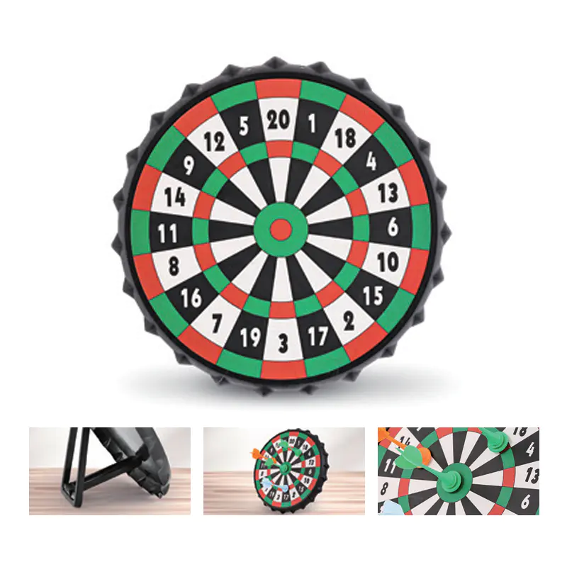 BL-701 Baili Desktop-Dartboard-Set mit Pfeilen mit weicher Spitze oder Stahlspitze