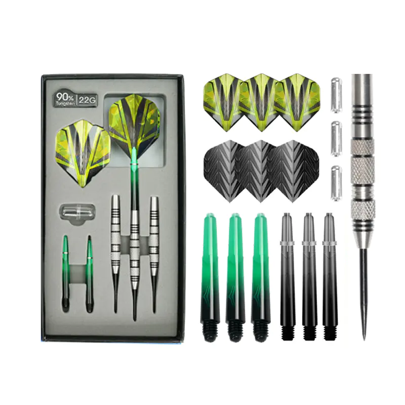 BL-1217 Luxuriöses 18 g Sicherheitspfeil-Set mit weicher Spitze aus 90 % Wolfram