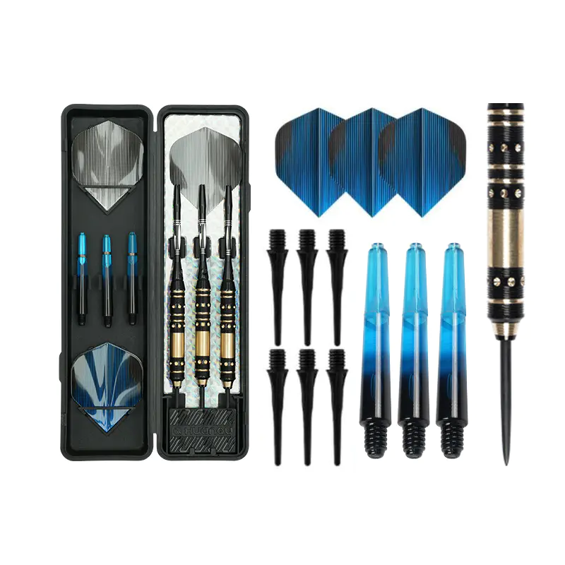 BL-1544 Professionelles 20 g graviertes Pfeilset aus Kupferstahl mit Spitze